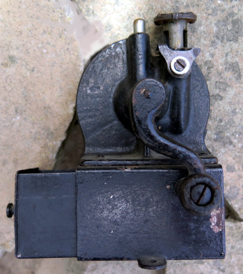 VERY EARLY US BRAND PENCIL SHARPENER